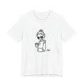 Coffee Girl Sketch Tee | Graphic Unisex