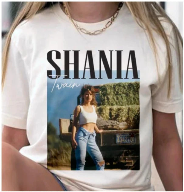 Rare Vintage Shania Twain Country Music 90S T-Shirt Country Music Unisex S-5Xl