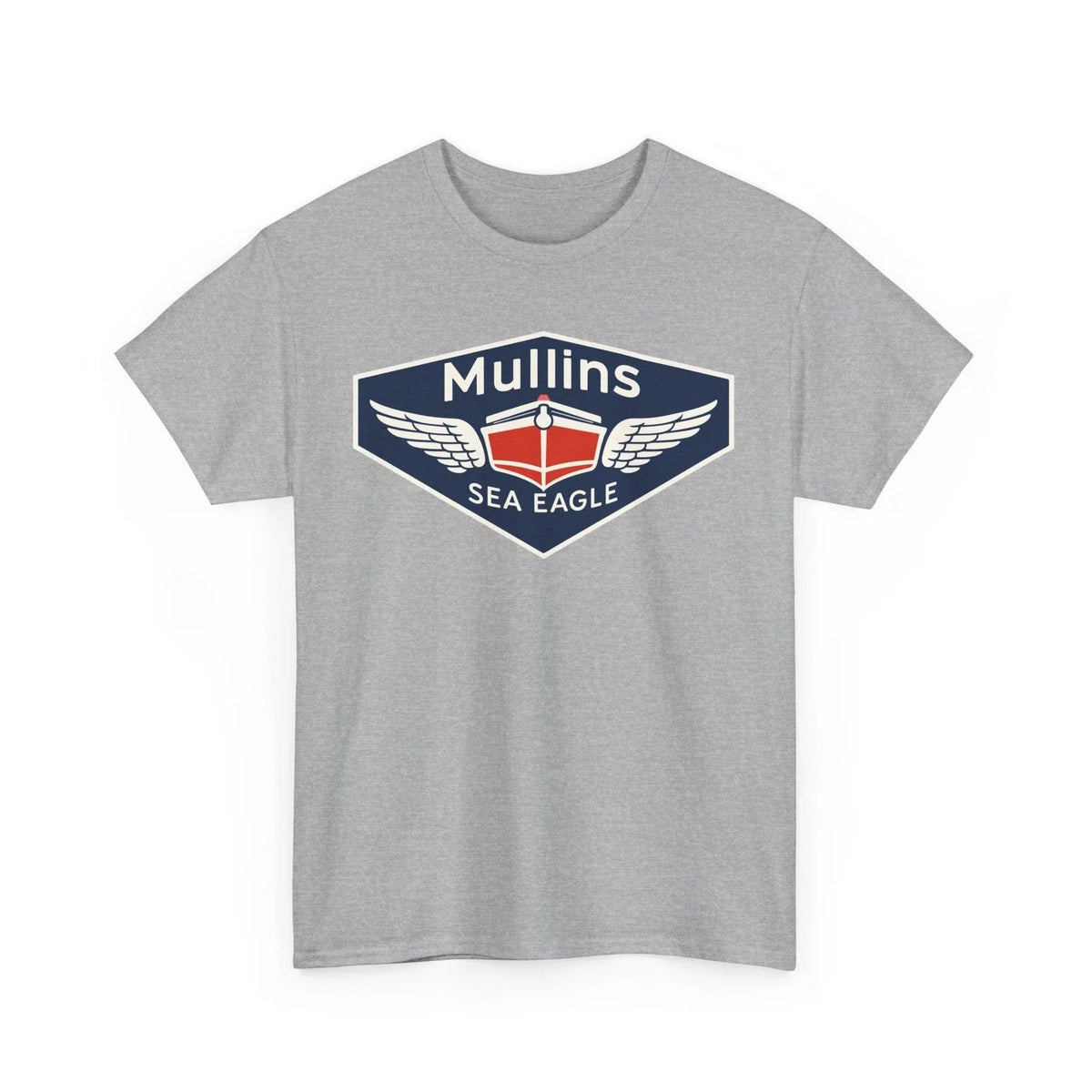 Mullins Sea Eagle Vintage Boats Logo Nautical Antique Boating Graphic Unisex