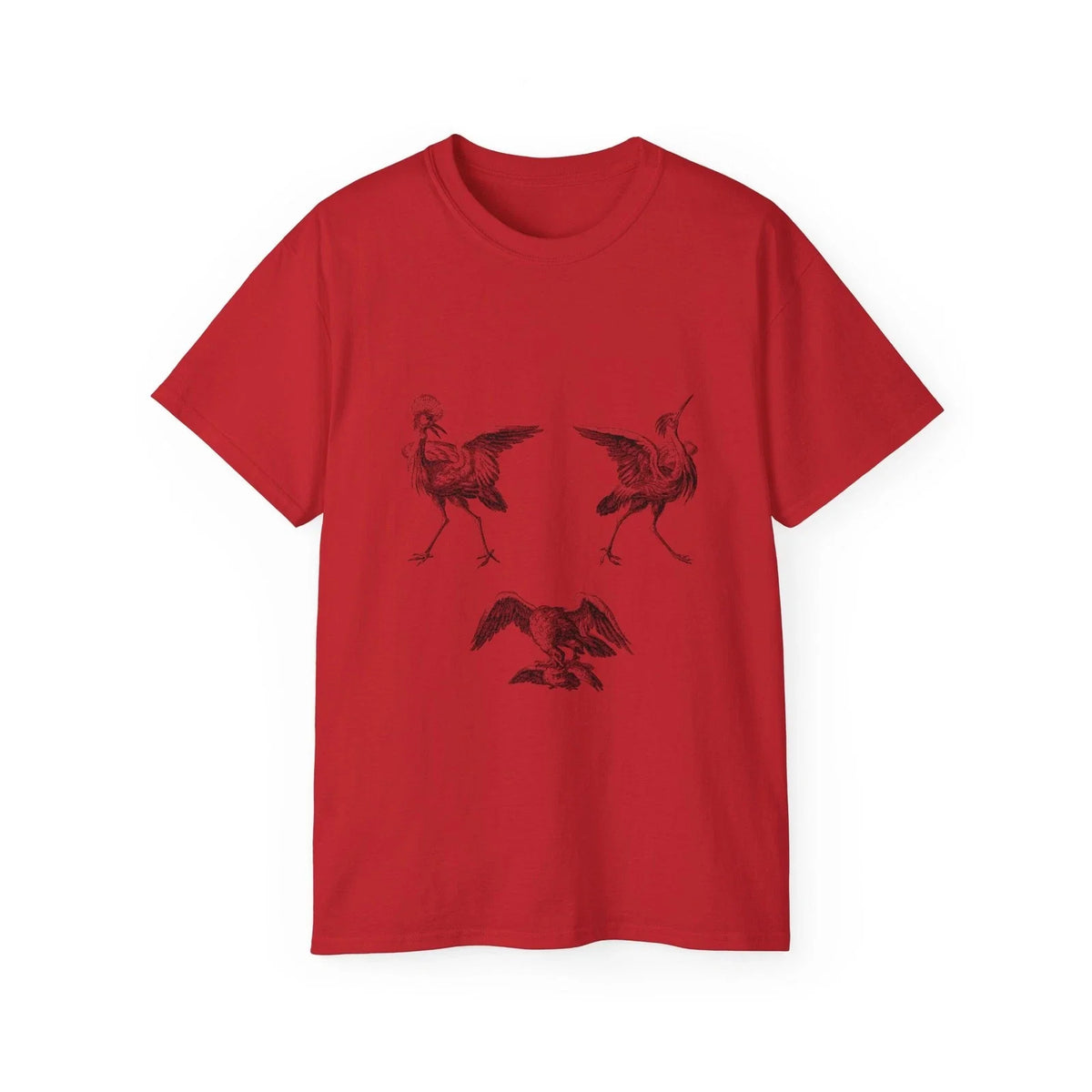 Eagle Heron Line Art Bird Nature Animal | Custom Graphic Unisex