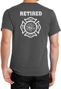 Retired Firefighter Front and Back Unisex
