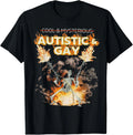 Autistic and Gay Skeleton Funny Unisex