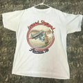 1976 Lynyrd Skynyrd Concert Tour 70s Vintage Unisex White Unisex