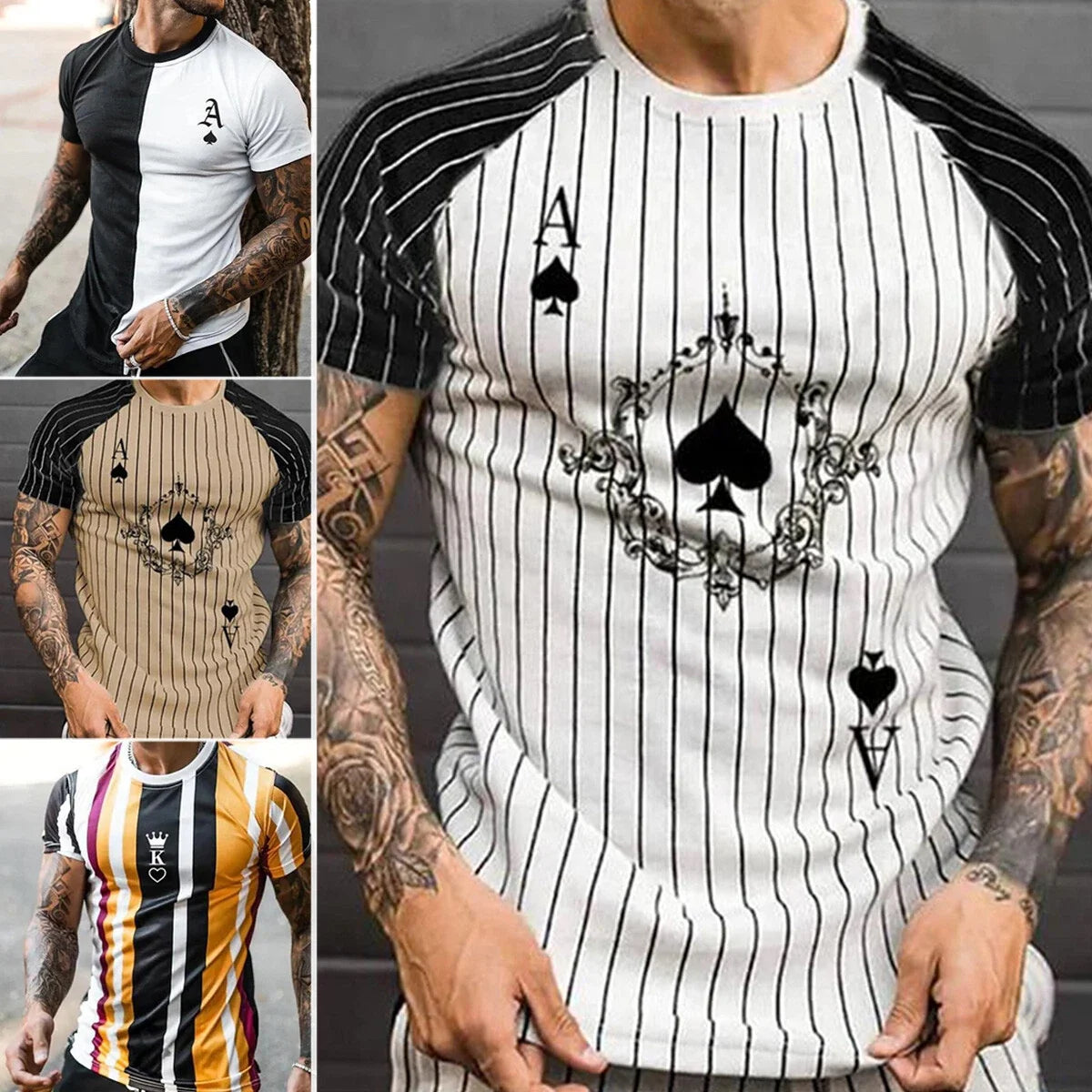 2023 Fashion: Stylish Poker-Themed s Cool & Trendy Designs REGULAR SIZING Unisex