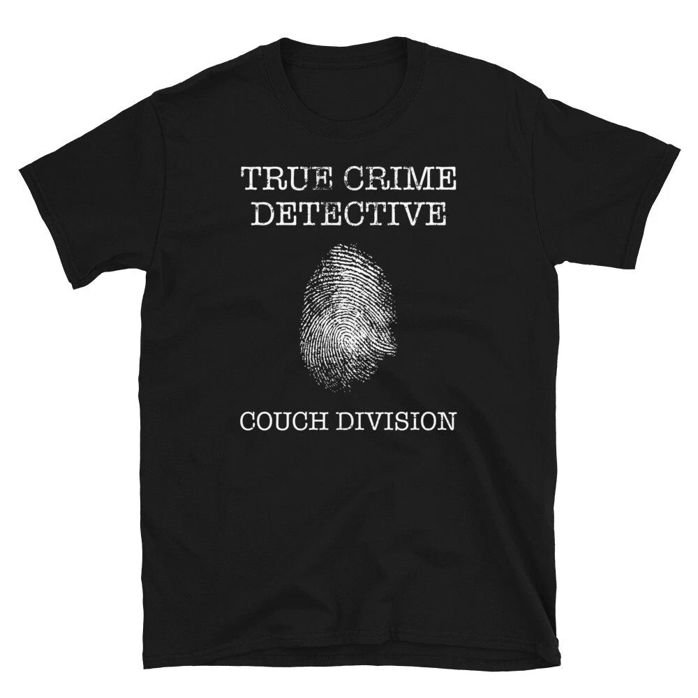 True Crime Detective Couch Division Distressed Short-Sleeve Unisex T-Shirt