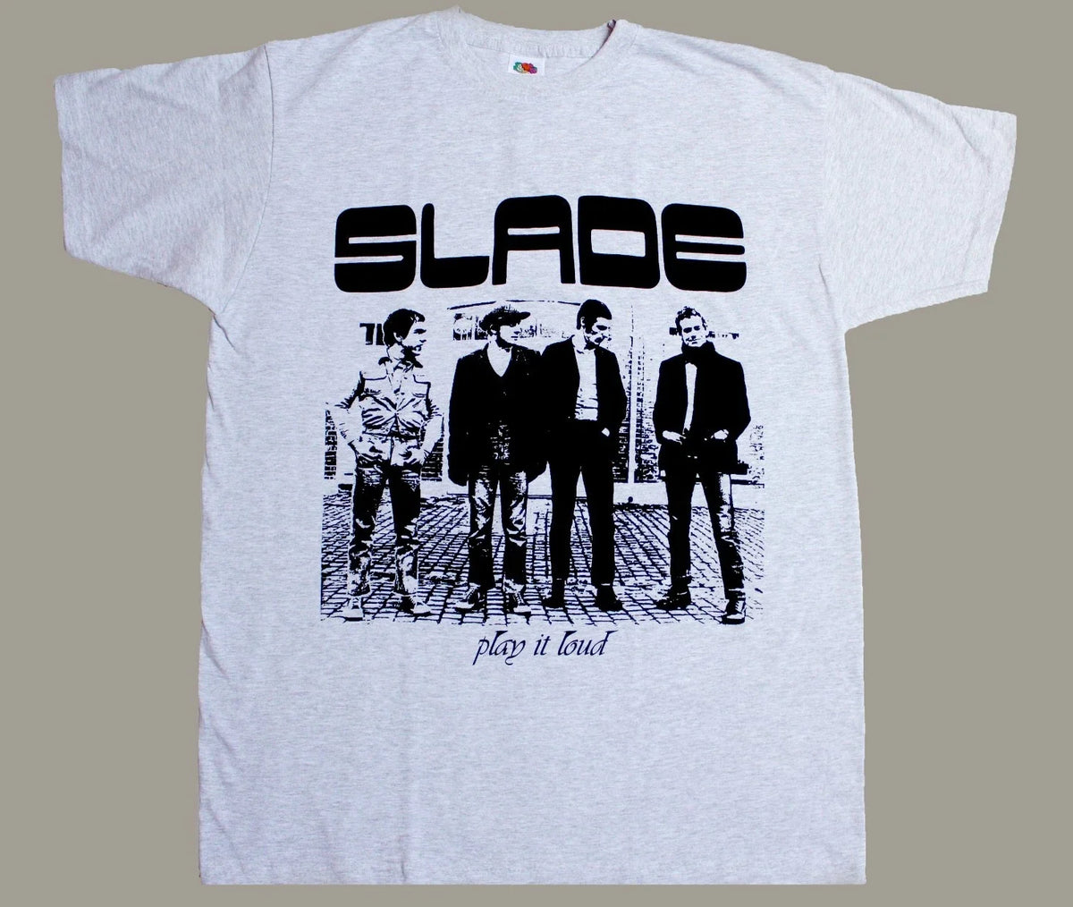 SLADE BAND PLAY IT LOUD GRAY Unisex