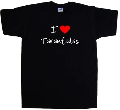 I Love Heart Tarantulas Unisex