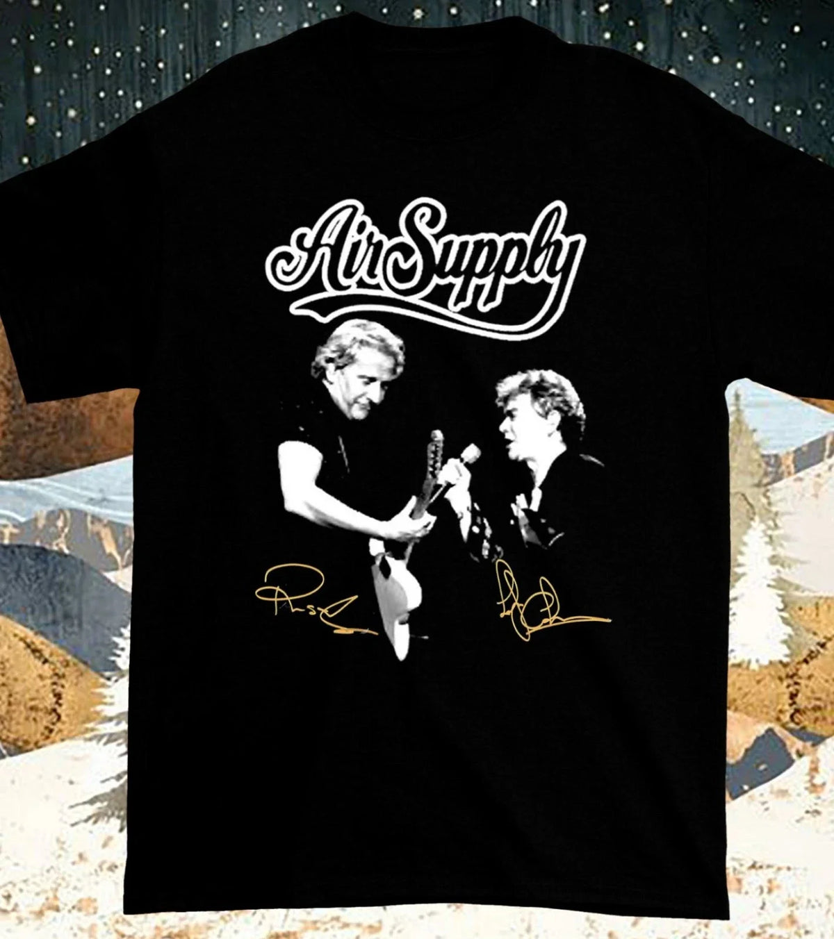 Air Supply The One That You Love Black Unisex Size S 2345XL T Shirt Unisex