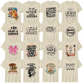 Inspirational Affirmation Floral Adult T-Shirt Botanical Positive Vibes Gift