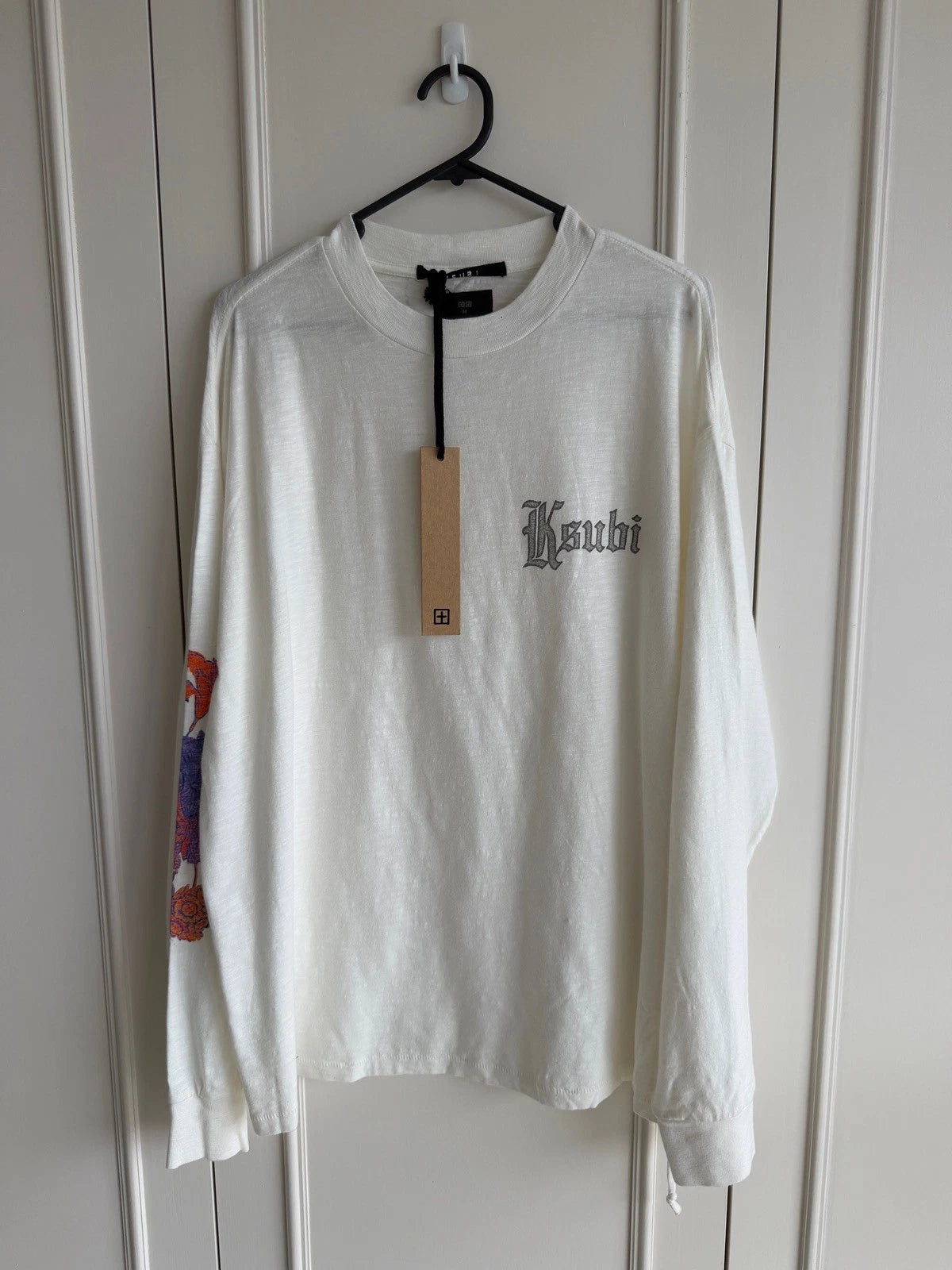 new ksubi tee t shirt mens garden ekcess long sleeve medium