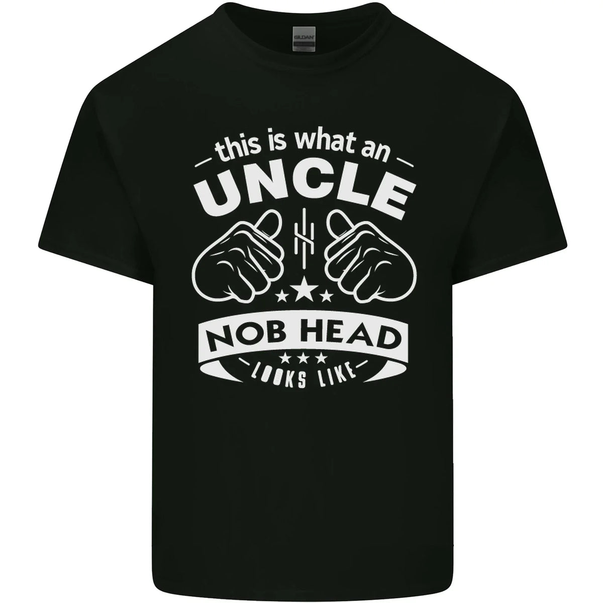 An Uncle Nob Head Looks Like Uncles Day Mens Cotton Tee Top Unisex