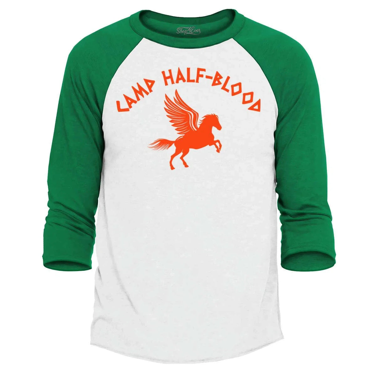 Camp Half Blood Raglan Baseball Demigod Shirt Unisex