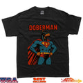 Doberman Superhero Dog – Comic Style Vintage Graphic Unisex