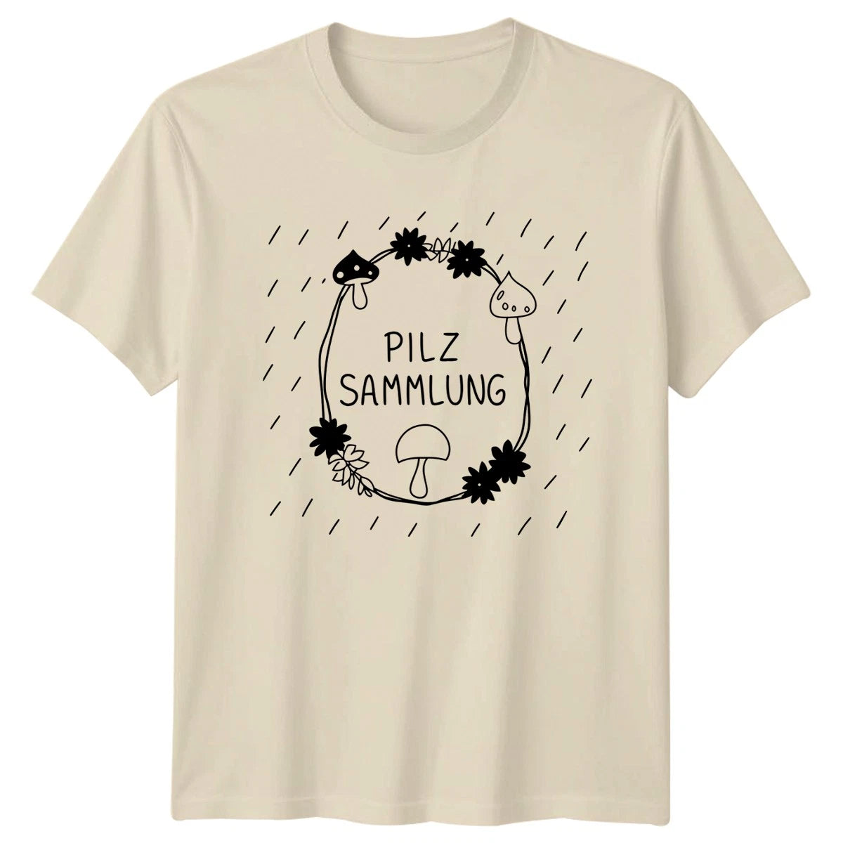 Pilz Sammlung T-Shirt Mushroom Picking Foraging Gift For Him And Her