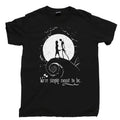 Jack Sally T Shirt Simply Meant To Be Halloween Nightmare Christmas Movie Tee Unisex