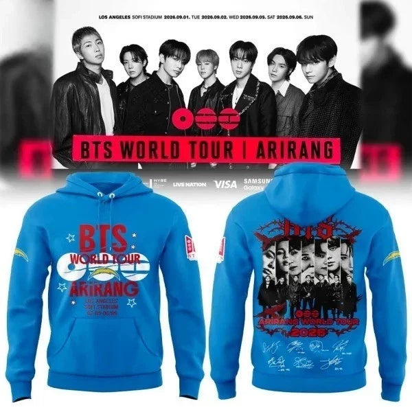 Chargers x Arirang World Tour 2026 Edition Unisex