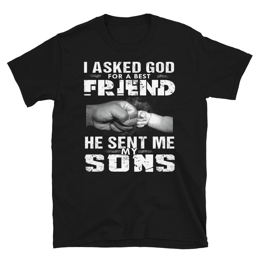 BEST FRIEND MY SONS Wholesome Family Love T-Shirt