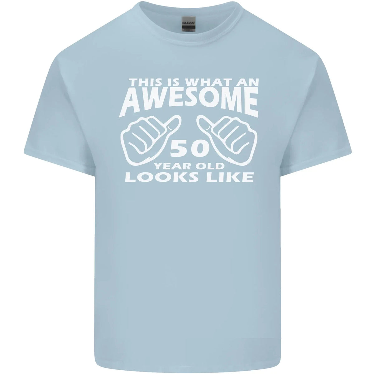 50th Birthday 50 Year Old This Is What Mens Cotton Tee Top Unisex