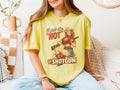 I Put the Hot In Shotgun | Pinup Cowgirl | Gun TShirt Unisex