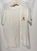 Vintage 90s American Bad Dog Graphic Pocket White Unisex