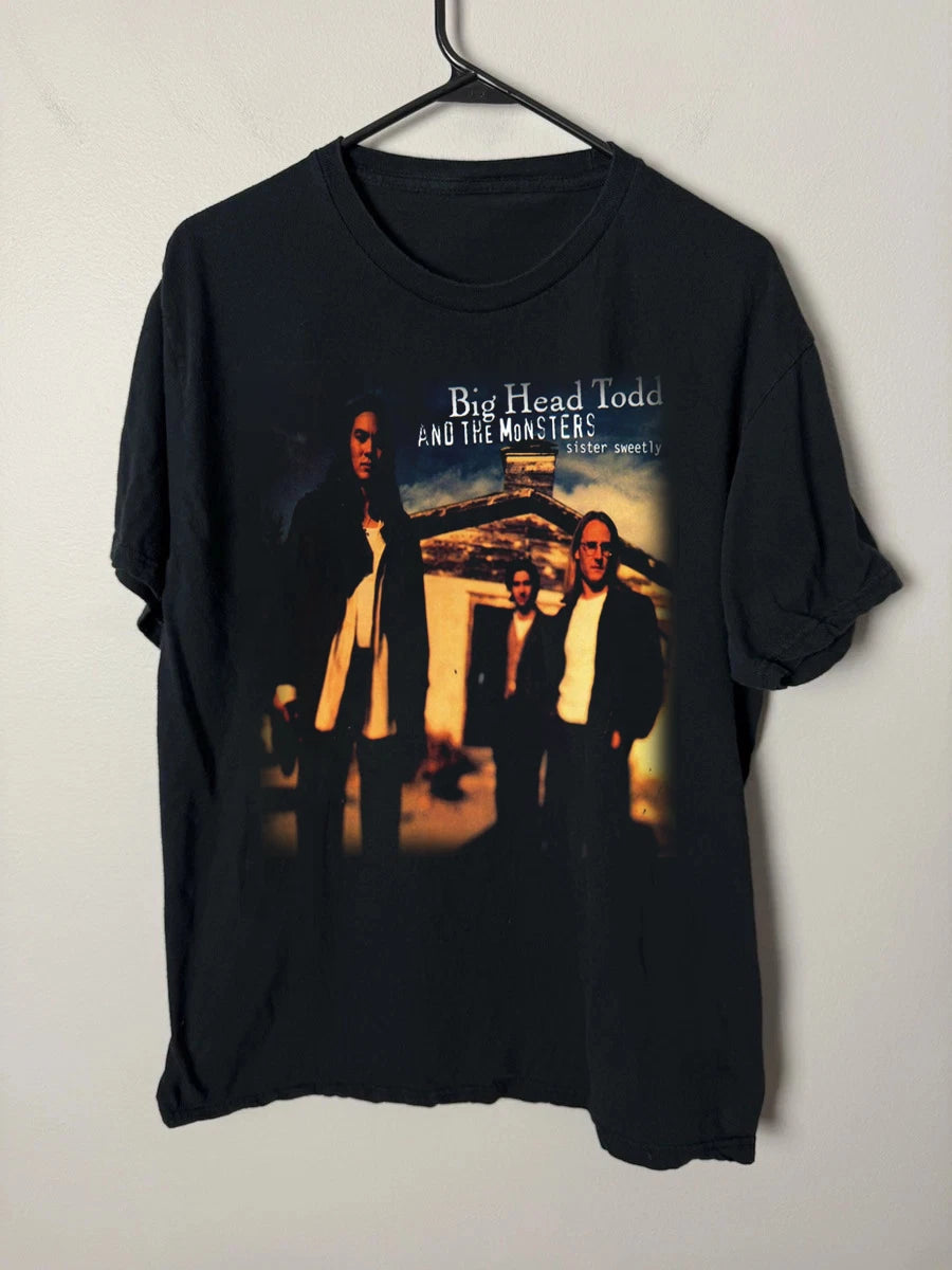 Big Head Todd and the Monsters Band Sister Sweetly Black Shirt S to 5XL CK685