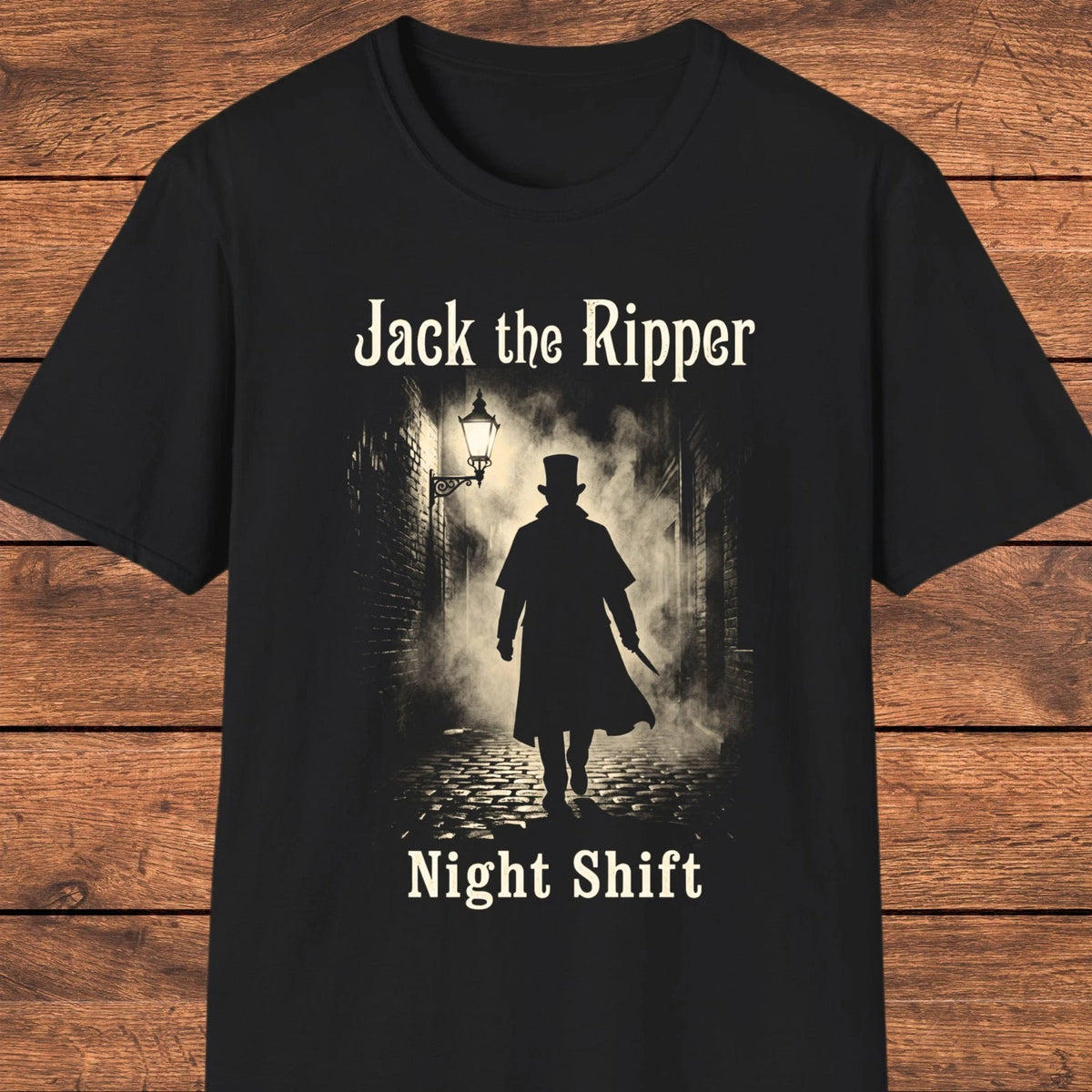 Jack the Ripper Shirt, Dark Humor Gothic Tee, True Crime Gift, Gothic Streetwear