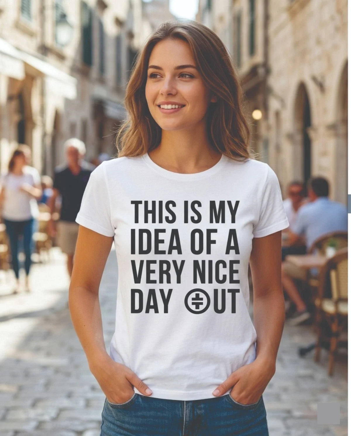 This Is My Idea Of A Very Nice Day Out Adults Meme Viral Top Unisex