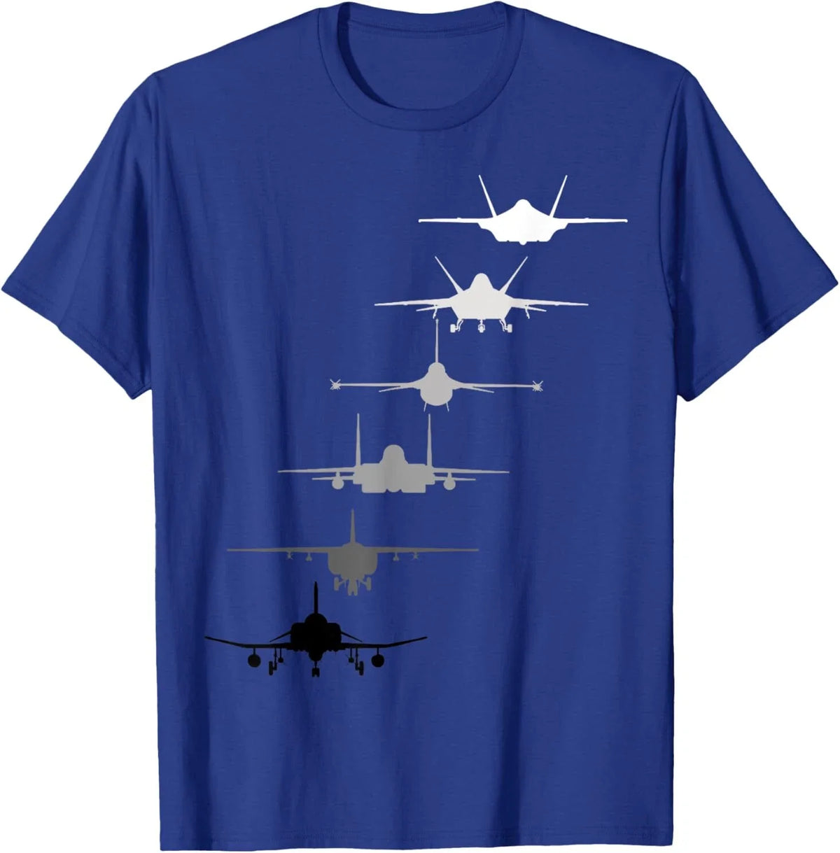 Air Force Fighter Jets F-4 F-111 F-15 F-16 F-22 F-35 Unisex
