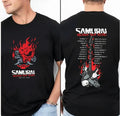 Cyberpunk Samurai Reunion Tour 2020 Video Game Merch Shirt Unisex