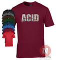 ACID TB303 house music teeshirt club old school DJ rave bassline Unisex