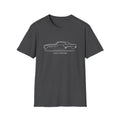 1969 Camaro Classic Muscle Car Line Art Vintage Style Unisex