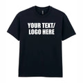 Personalised Printed Gildan Hammer Maxweight Custom Text Logo Cotton Top Unisex