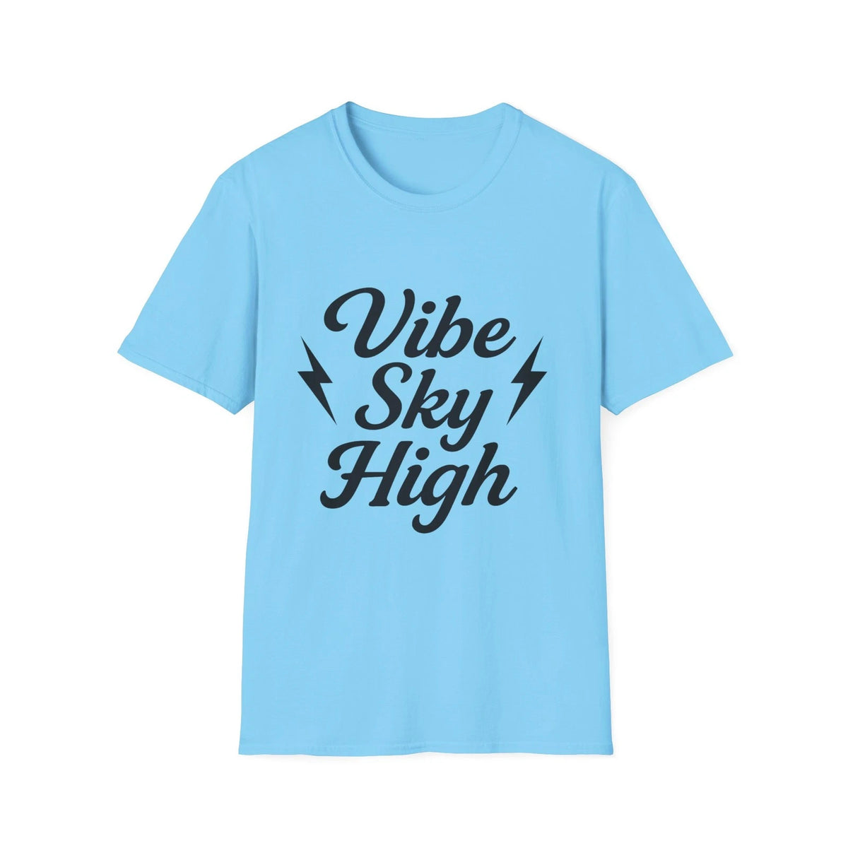 "Vibe Sky High" Men's T-Shirt – Wear Your Frequency - Sound Bath Healing