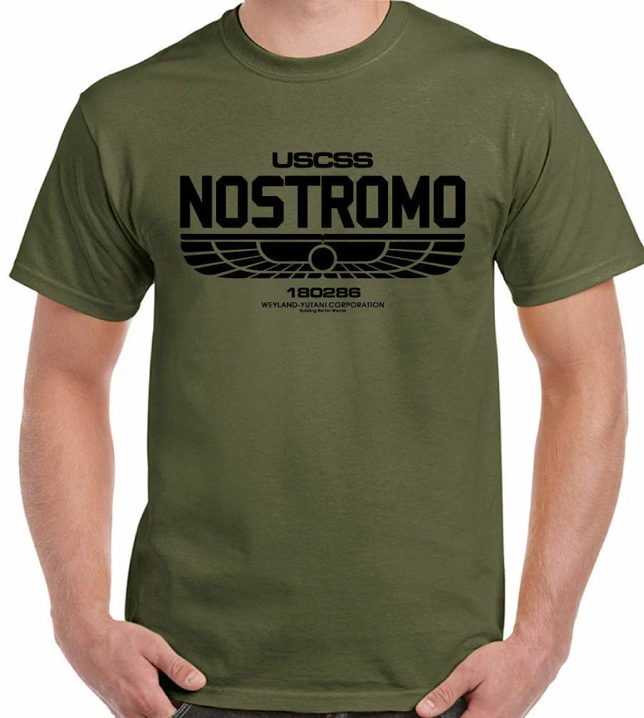 Nostromo 180286 Mens Alien Film Movie USCSS Weyland-Yutani Sci-fi Unisex
