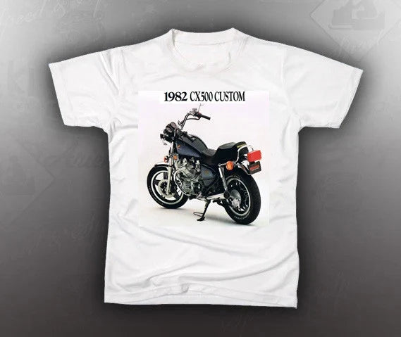 VINTAGE HONDA 1982 CX500 CUSTOM SHIRT TSHIRT TEE Unisex