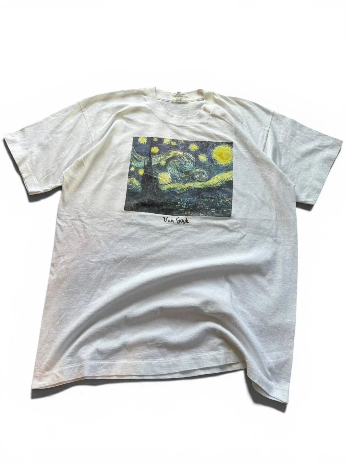 vintage The starry night Drawn by Vincent van Gogh 90s Sz.XL Unisex