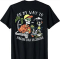 On My Way To Making Bad Decisions Skeleton Beach Vacation T Shirt Unisex