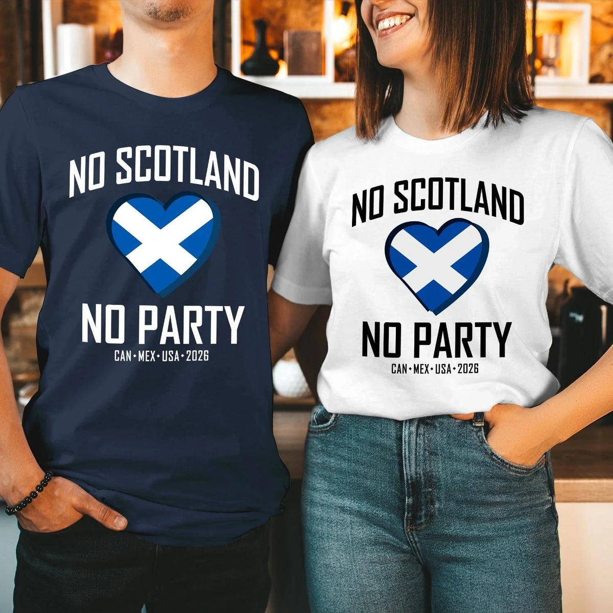No Scotland No Party, We'll Be Coming, 2026 Football Fan (SC-9) Unisex