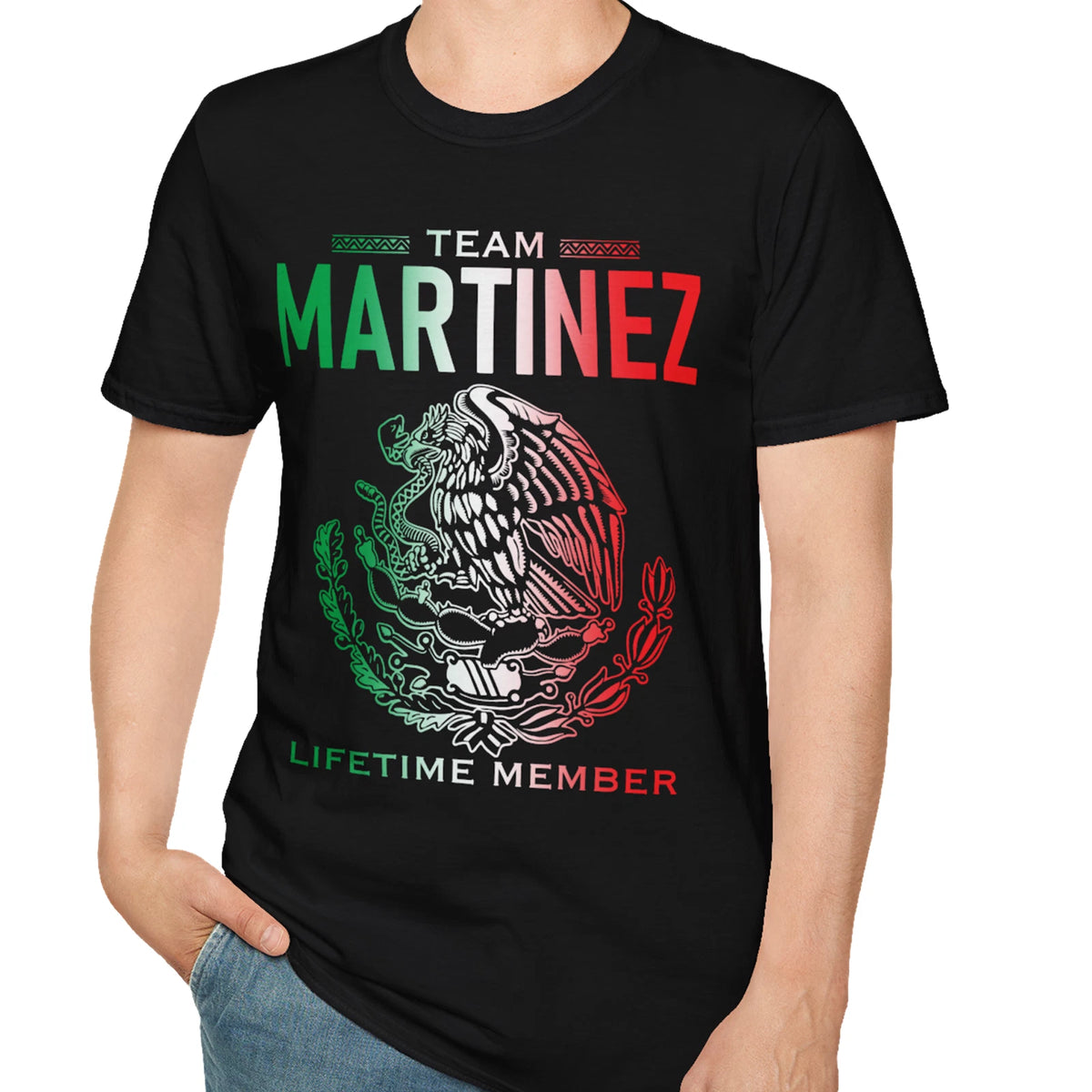 Team Martinez Shirt Family Reunion TShirt Mexico Flag Last Name Cinco De Mayo