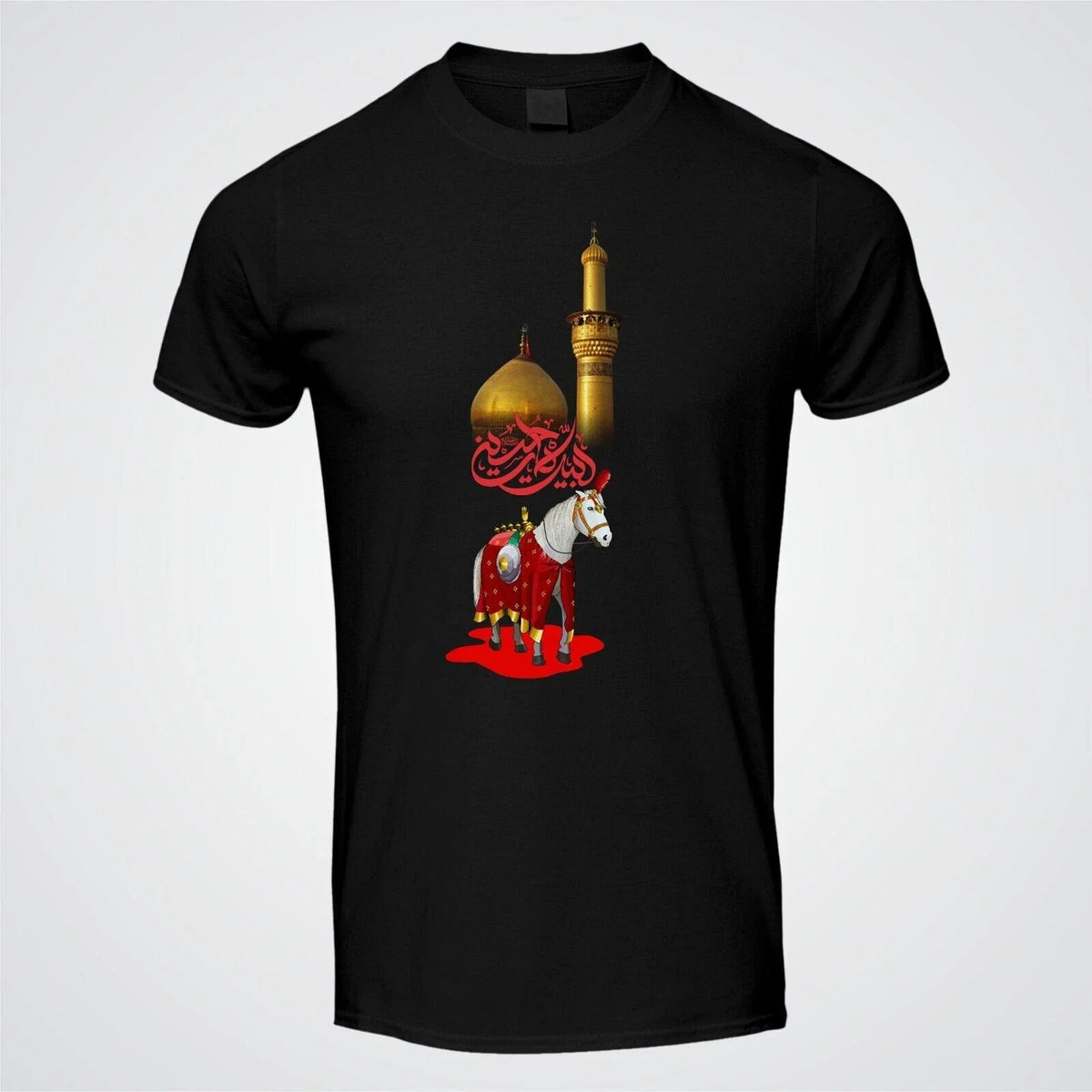 LABAIK YA HUSSAIN Karbala Zuljanah Horse Muharram Kids Adults Unisex T Unisex