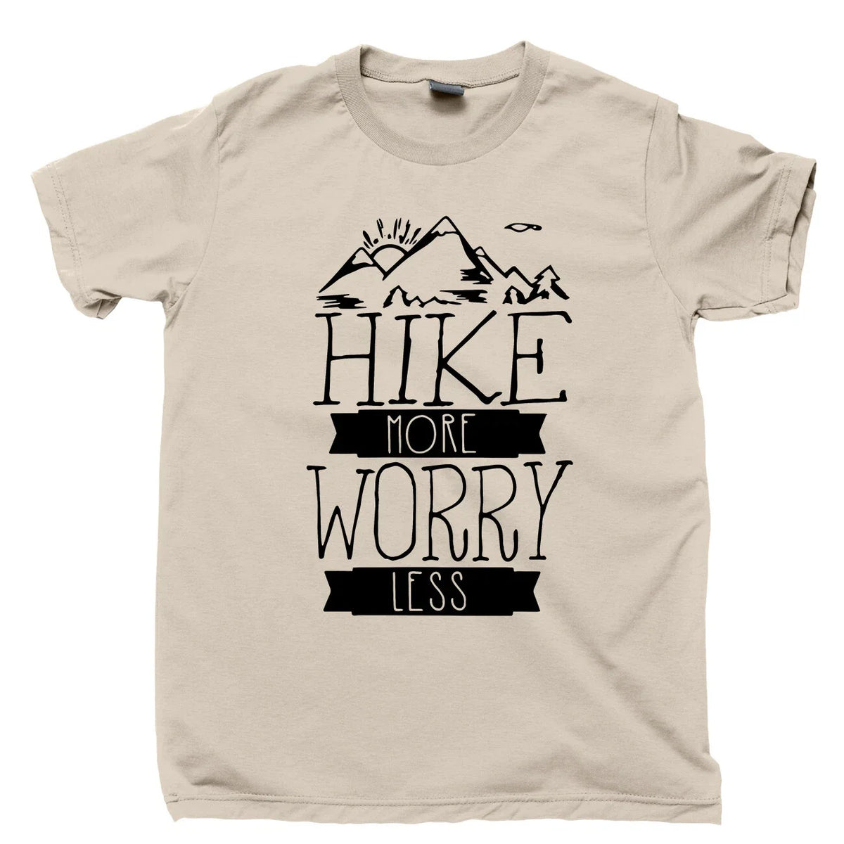 Hiking T Shirt Mountains Grand Canyon Zion Glacier Yosemite National Parks Tee Unisex