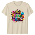 Birthday Squad Birthday Celebration Occasions Mens Womens Graphic Tee