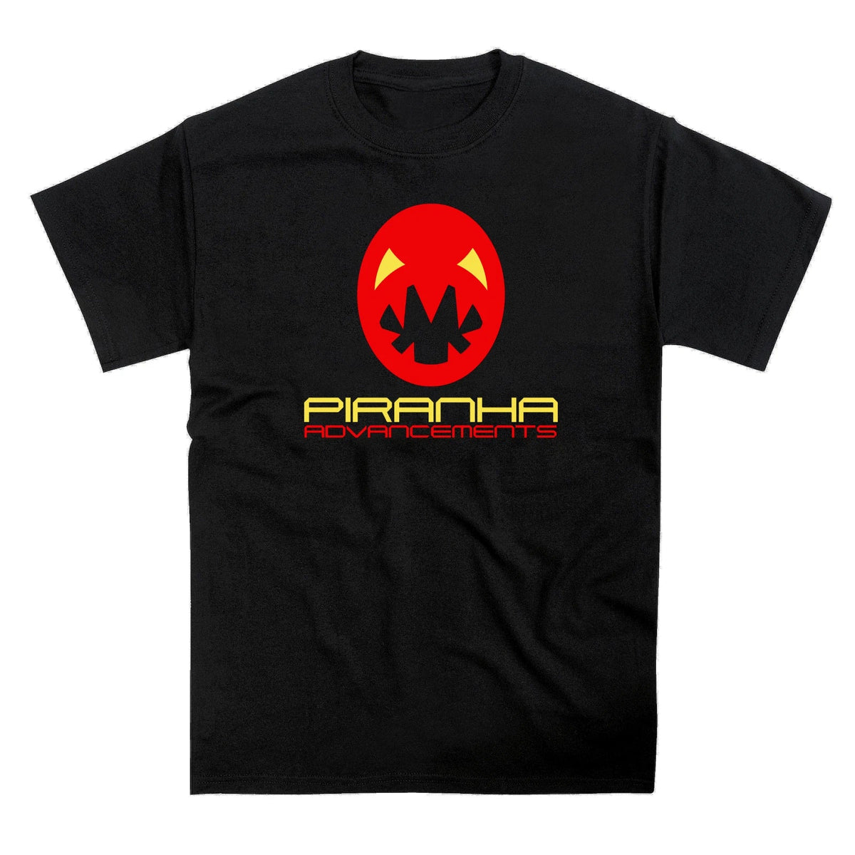 Wipeout inspired Piranha Fish Bite Team Logo Tee Shirt Unisex
