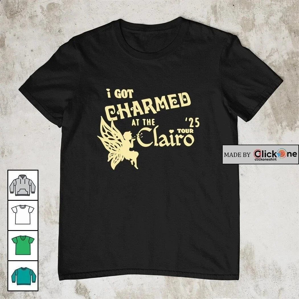 I got Charmed at the Clairo tour 2025 shirt Unisex
