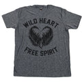 Wild Heart Free Spirit T Shirt Gypsy Soul Dreamer Wanderer Bohemian Hippie Tee Unisex