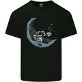 Cryptocurrency Mining the Moon Mens Cotton Tee Top Unisex