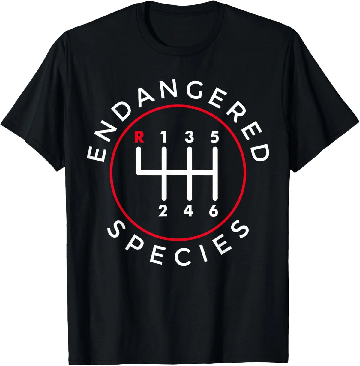 Endangered Species Manual Gearbox Stick Shift 6 Speed Unisex