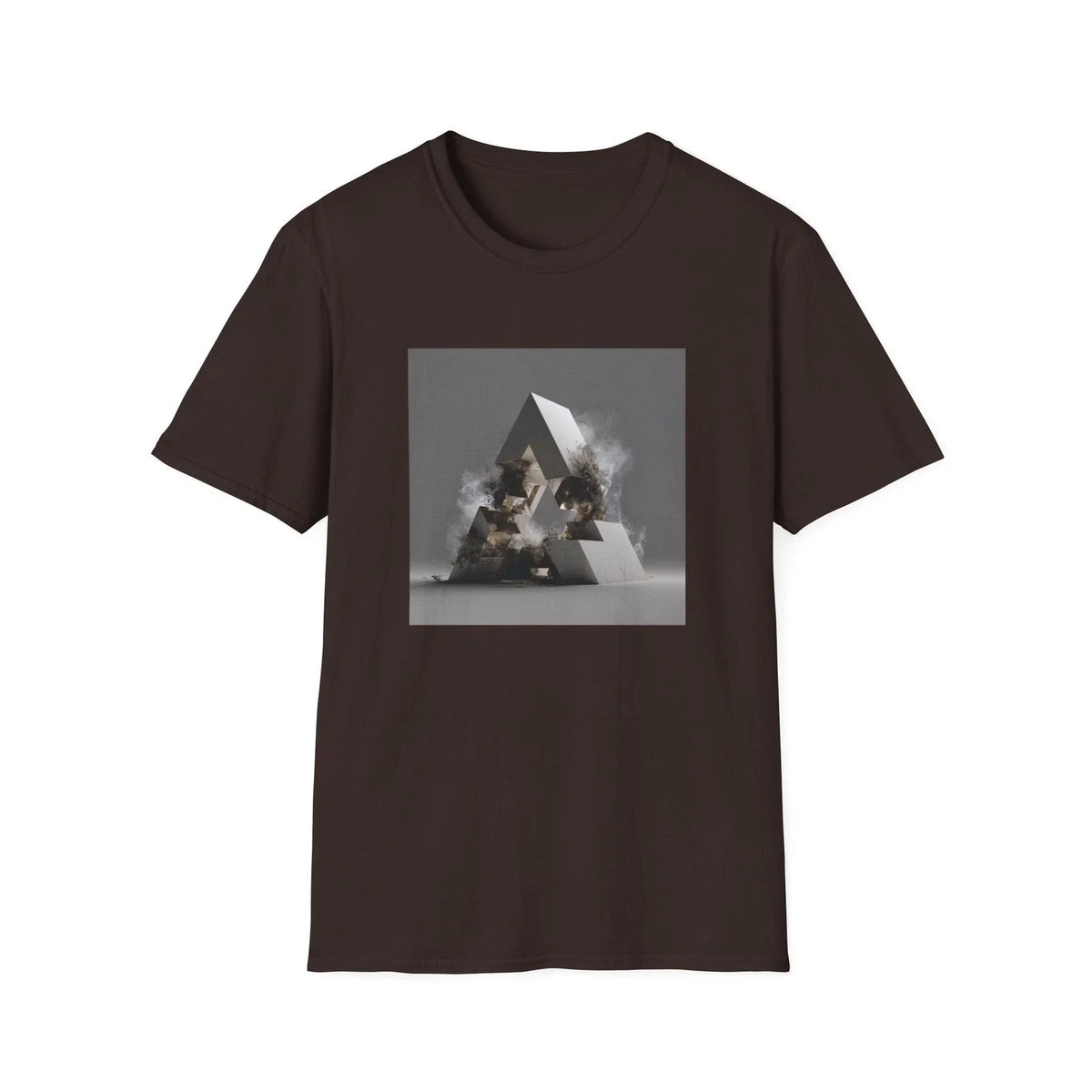 Geometric A Graphic Tee | Minimalist Letter Print T Shirt | Unisex Unisex