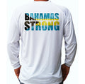 Bahamas Strong Flag Long Sleeve UPF 30 Fishing Boat Sport UV Protection Unisex