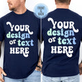 Personalized with your Photo Text: Two Side Print on Gildan Unisex